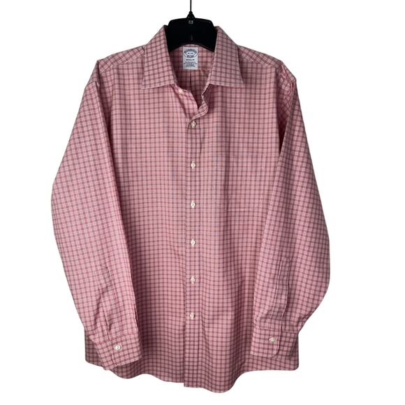 Brooks Brothers Other - Brooks Brothers Regular Non-Iron Stretch Plaid Long Sleeve Button Up Shirt